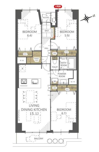 第３大船パークタウンＧ棟