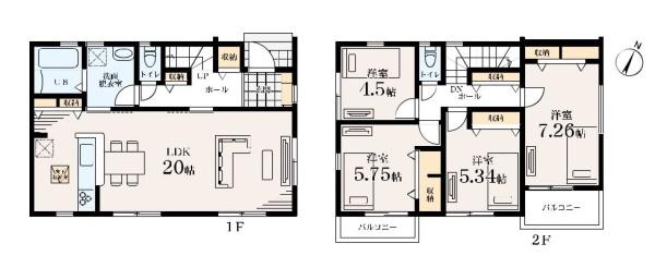 藤沢市石川６丁目の新築一戸建