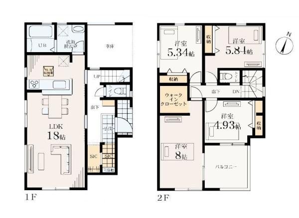 藤沢市石川６丁目の新築一戸建