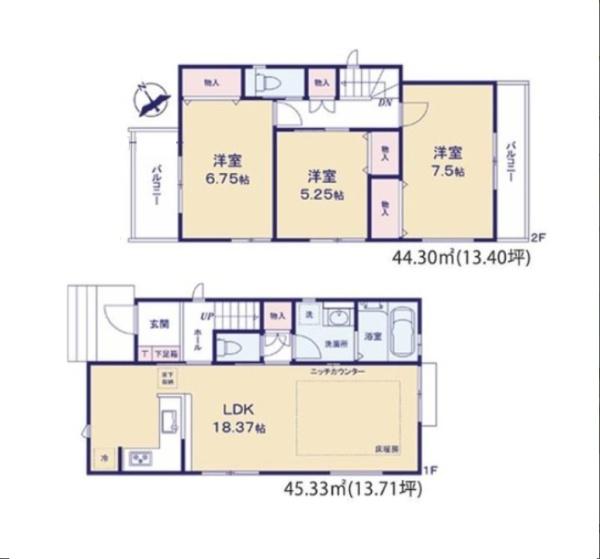 藤沢市鵠沼海岸7丁目の新築一戸建