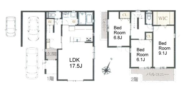 横須賀市武２丁目の新築一戸建