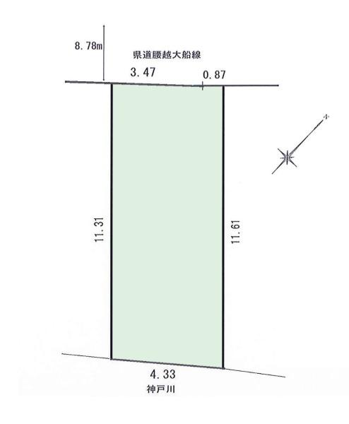 鎌倉市腰越3丁目の売土地