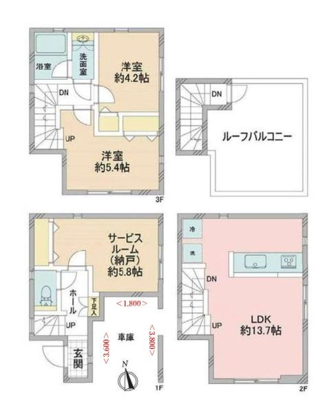 川崎市川崎区渡田４丁目の中古一戸建