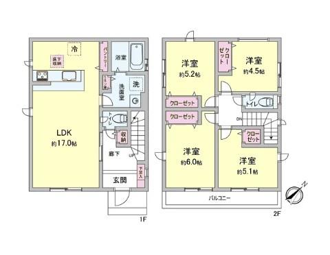 川崎市宮前区鷺沼２丁目の新築一戸建