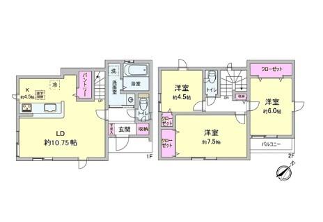 川崎市宮前区鷺沼２丁目の新築一戸建