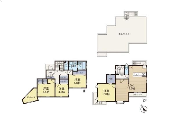 横浜市栄区笠間5丁目の中古一戸建