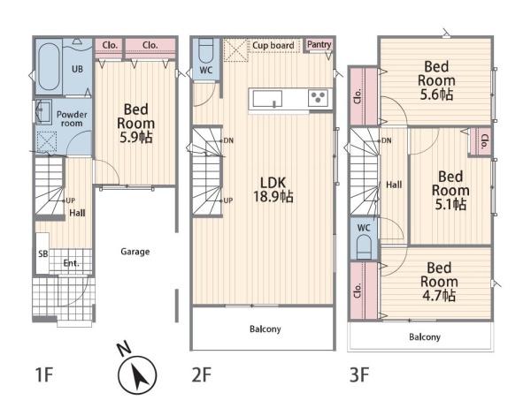 横浜市西区浅間町４丁目の新築一戸建