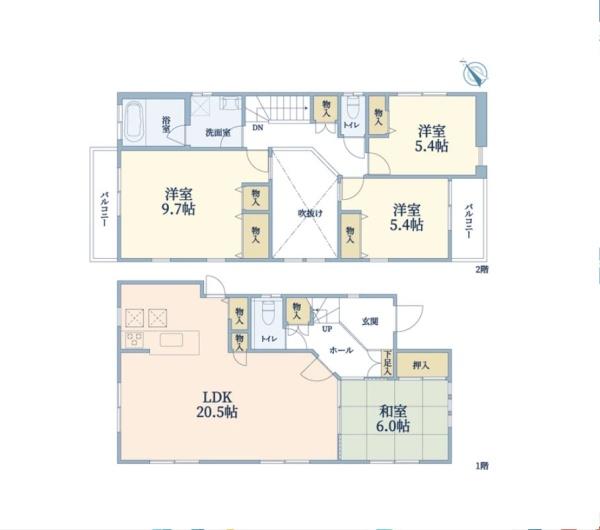 横浜市中区竹之丸の中古一戸建