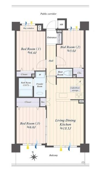 コスモ三ツ沢ガーデン山