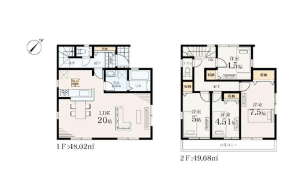 横浜市南区別所中里台の新築一戸建