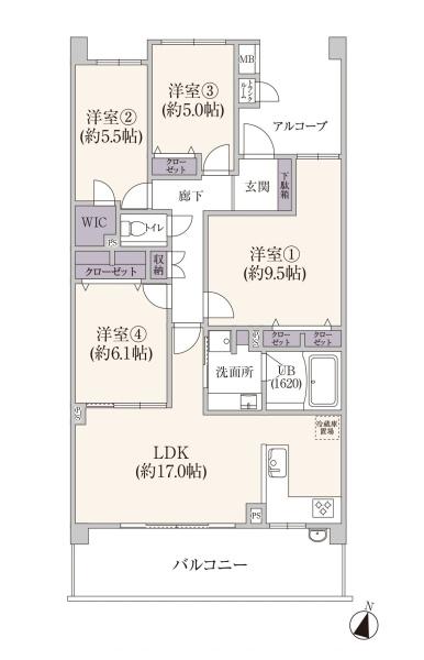 ビューリッシュ港北ニュータウンアジュリーヌ