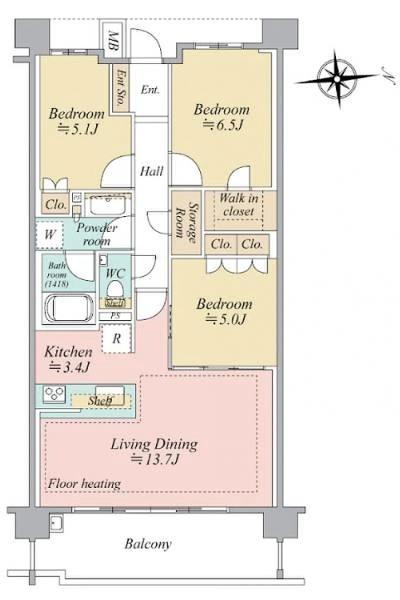 ライオンズ港北ニュータウンローレルコート
