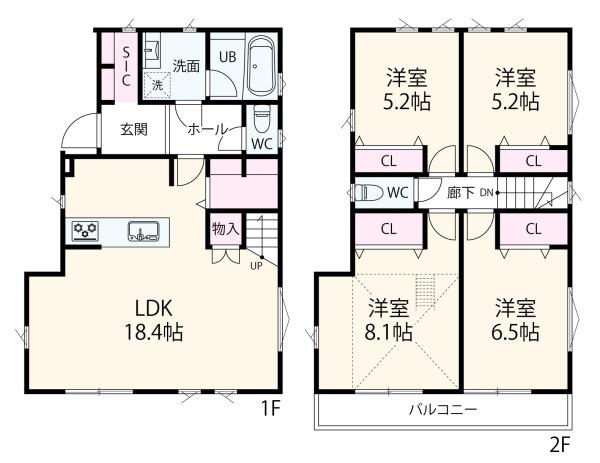 横浜市港南区日限山４丁目の新築一戸建