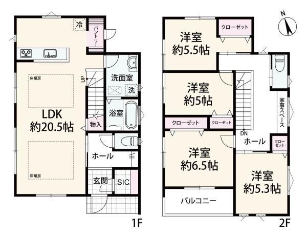 横浜市保土ケ谷区仏向町の中古一戸建
