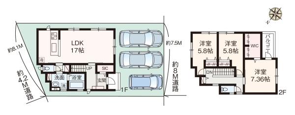 横須賀市長坂２丁目の新築一戸建