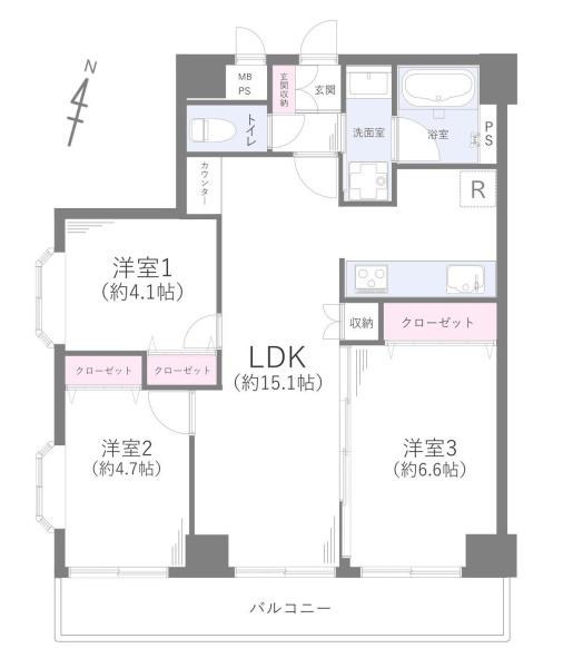 クリオ小机壱番館