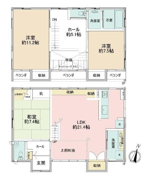 横浜市神奈川区羽沢南４丁目の中古一戸建