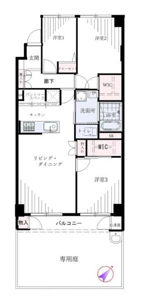 三ツ沢ハイタウン３号棟