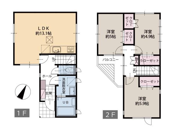 綾瀬市上土棚南２丁目の中古一戸建