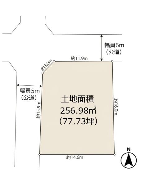 鎌倉市浄明寺６丁目の売土地