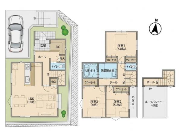 横浜市南区永田北３丁目の新築一戸建