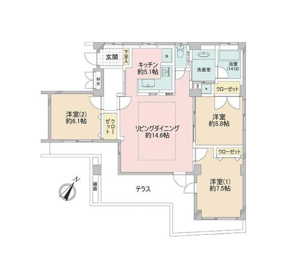 ユニテ藤が丘ウエストテラス