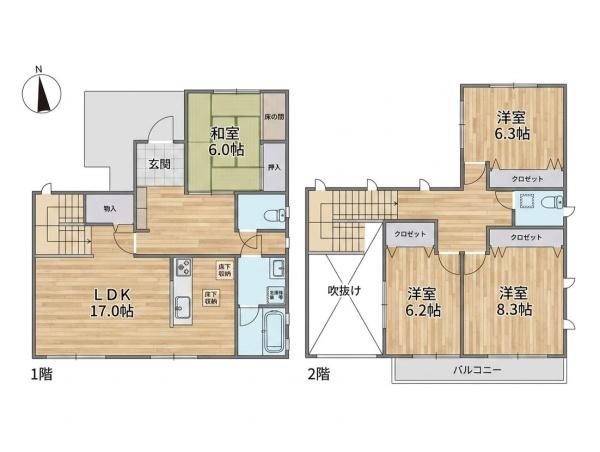 横浜市青葉区奈良５丁目の中古一戸建
