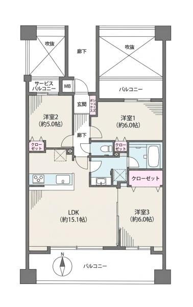 セザール中央林間南