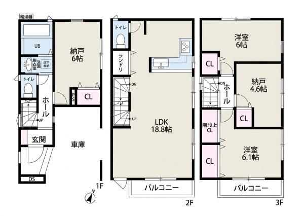 川崎市川崎区小田３丁目の中古一戸建