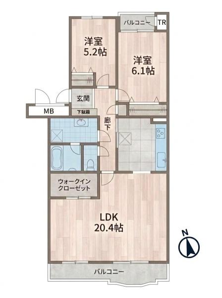港南台プリンスハイツ弐号館