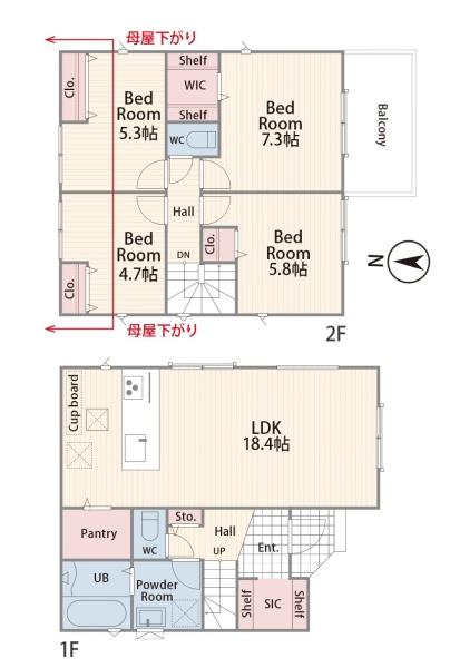 横浜市港北区新吉田東5丁目の新築一戸建