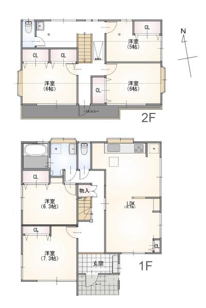 横浜市都筑区牛久保東2丁目の中古一戸建