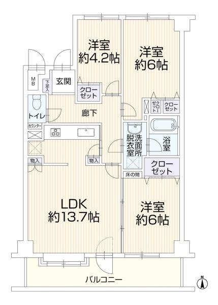 新川崎ガーデンハウス