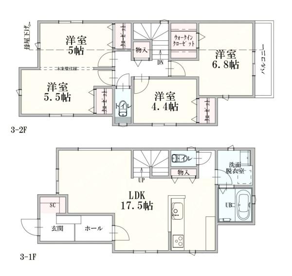横浜市中区本牧町１丁目の新築一戸建