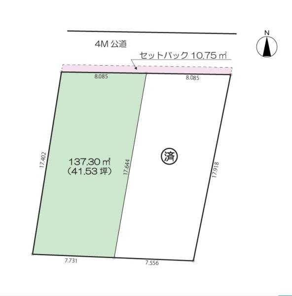 横浜市瀬谷区二ツ橋町の売土地