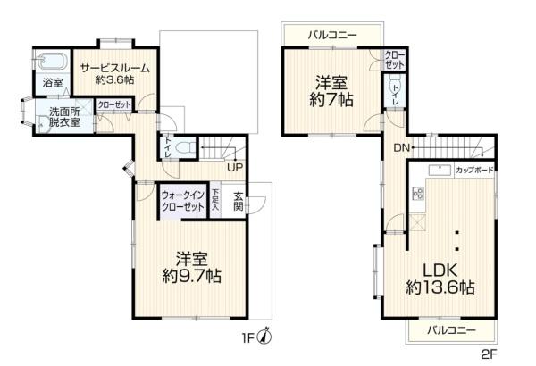 川崎市麻生区金程1丁目の中古一戸建