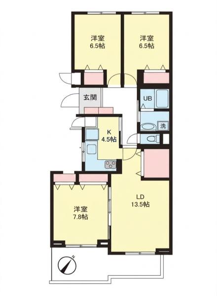 東寺尾ヒルズ84