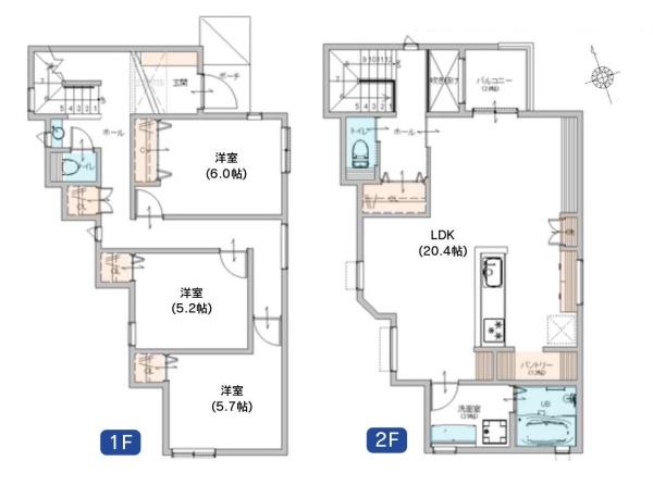 藤沢市鵠沼桜が岡１丁目の新築一戸建