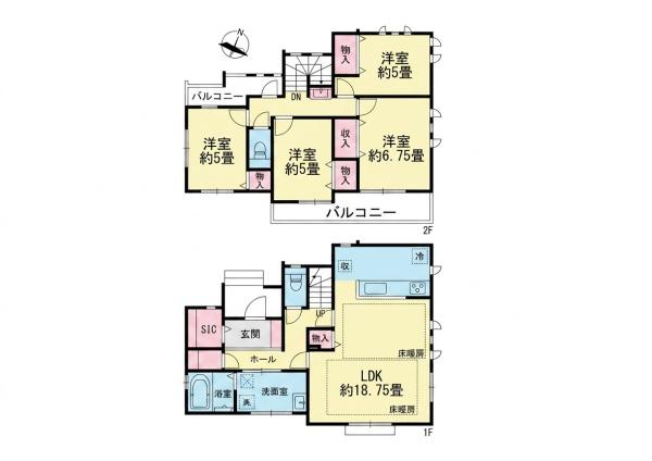川崎市麻生区王禅寺西4丁目の新築一戸建