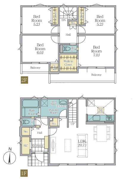 横浜市旭区上白根町の新築一戸建