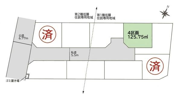 横浜市瀬谷区阿久和東４丁目の売土地