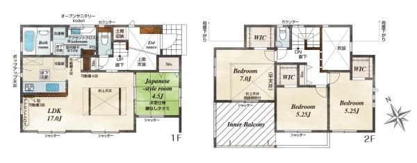大和市上和田の新築一戸建