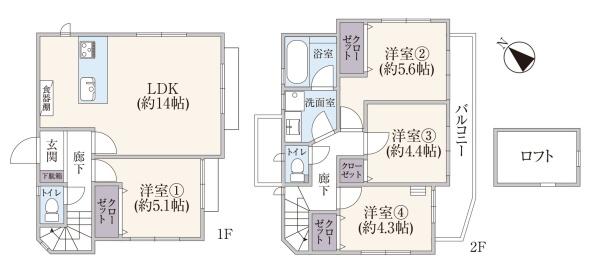 横浜市旭区川井本町の中古一戸建て
