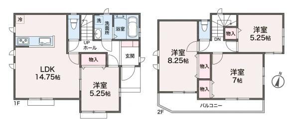 大和市福田5丁目の新築一戸建