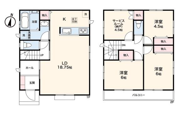 大和市福田5丁目の新築一戸建