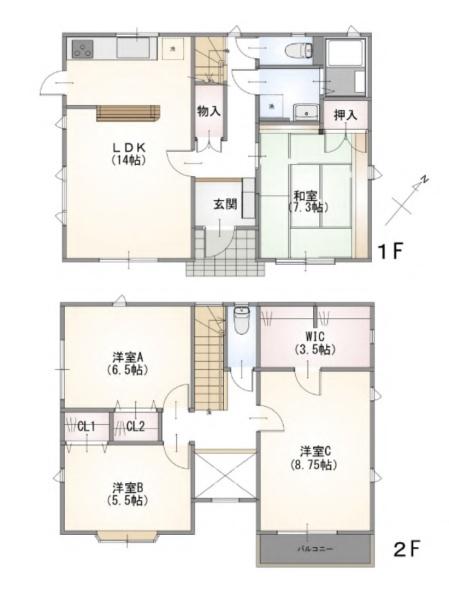 藤沢市本藤沢2丁目の中古一戸建