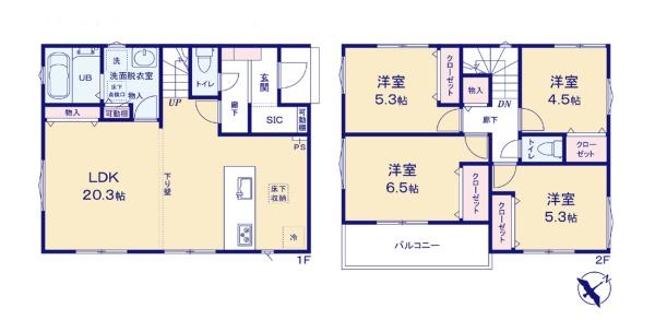 横浜市港南区上大岡東2丁目の新築一戸建