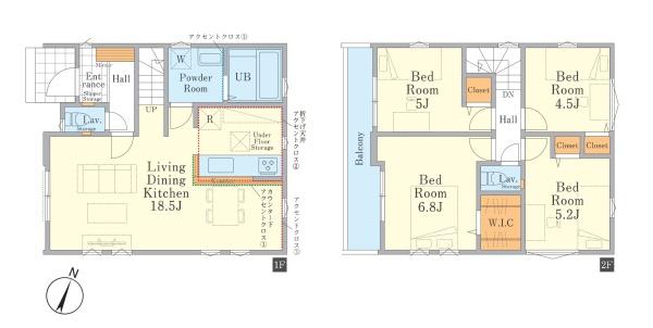 大和市上和田の新築一戸建