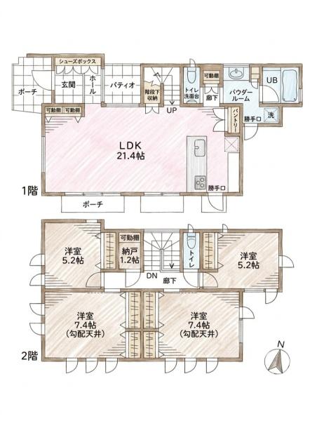 横浜市港北区篠原東２丁目の新築一戸建