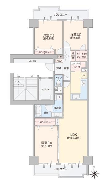 ニューシティ東戸塚パークヒルズＨ棟